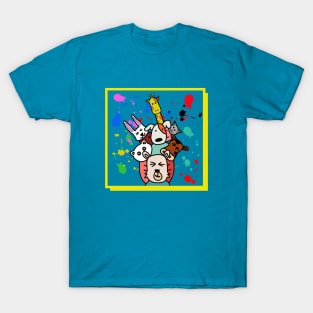 colourful animals T-Shirt